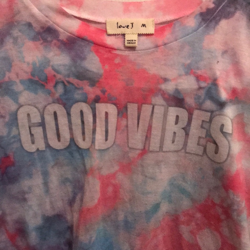 Tie-dye crop top!!